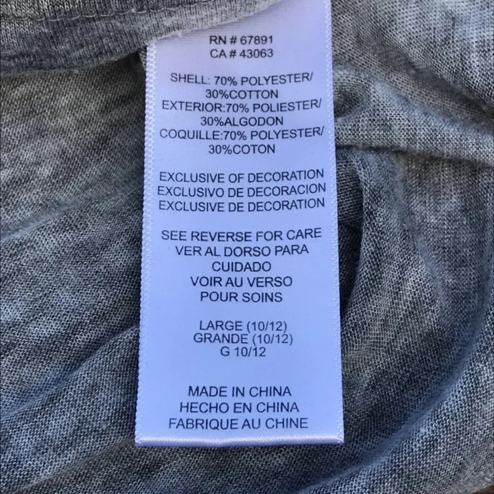 NBA Chicago Bulls Womens Retro Logo Burnout Crew Neck Long Sleeve Gray - Picture 5 of 8